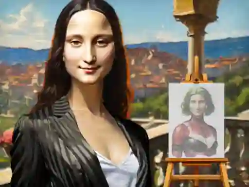 Jeu Mona Lisa Fashion Experiments en ligne
