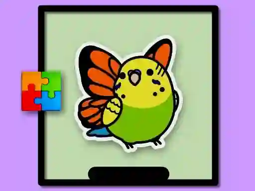 Jeu Cute Budgie Puzzle en ligne