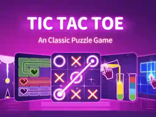 Jeu Tic Tac Toe: A Group Of Classic Game en ligne