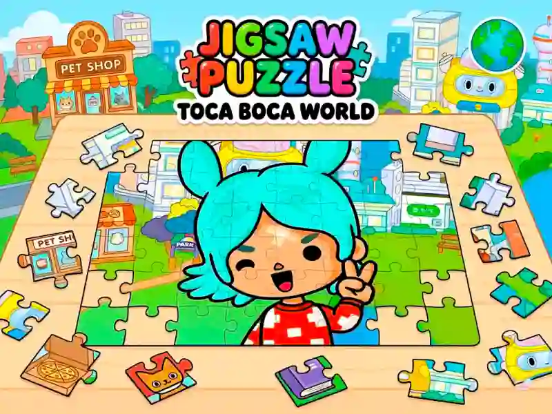 Jeu Jigsaw Puzzle: Toca Boca World en ligne