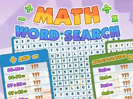 Jeu Math Word Search en ligne