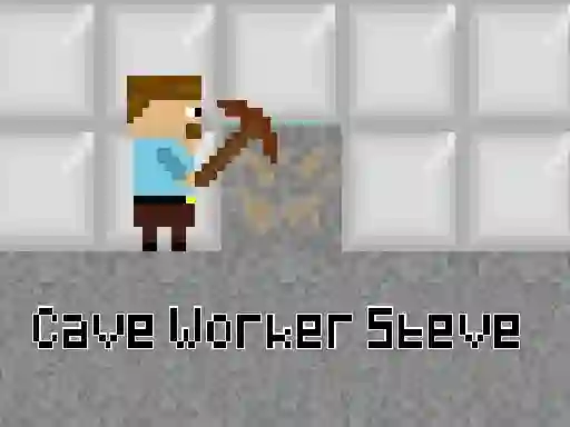 Jeu Cave Worker Steve en ligne