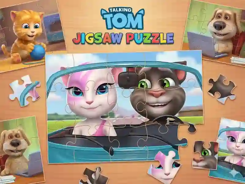 Jeu Talking Tom Jigsaw Puzzle en ligne