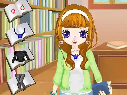 Jeu Library Girl Dressup en ligne