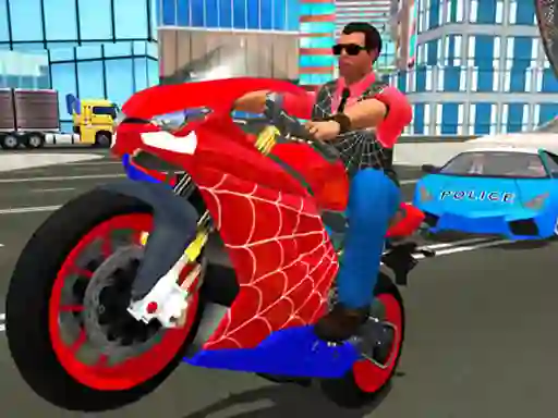 Jeu Hero Stunt Spider Bike Simulator 3d en ligne