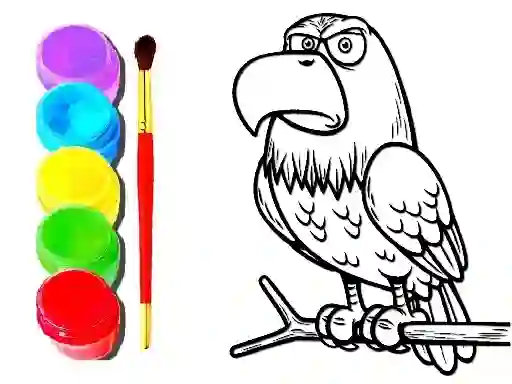 Jeu Eagle Coloring Book en ligne
