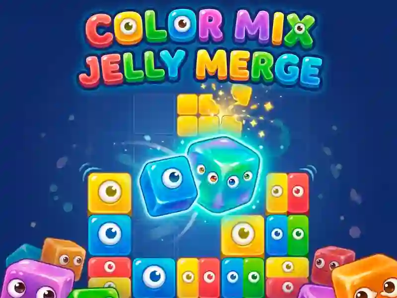 Jeu Color Mix - Jelly Merge en ligne