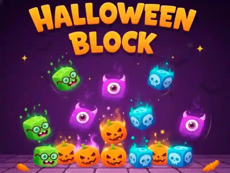 Jeu Halloween Block en ligne