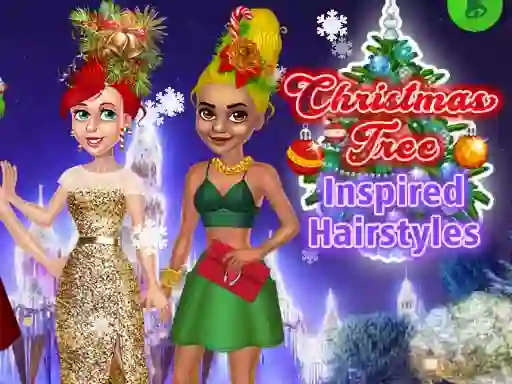 Jeu Christmas Tree Inspired Hairstyles en ligne