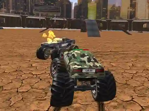 Jeu Demolition Monster Truck Army en ligne