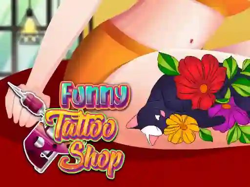 Jeu Funny Tattoo Shop en ligne