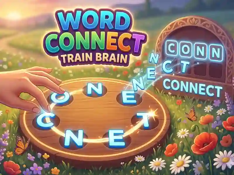 Jeu Word Connect Train Brain en ligne