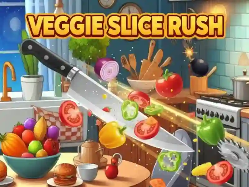 Jeu Veggie Slice Rush en ligne