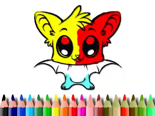 Jeu Cute Bat Coloring Book en ligne