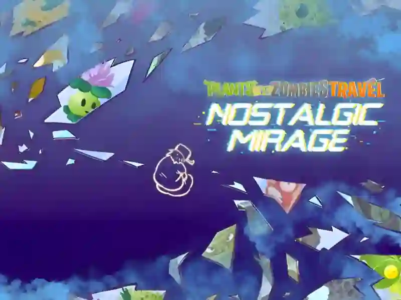Jeu Plants vs Zombies – Travel Nostalgic Mirage en ligne