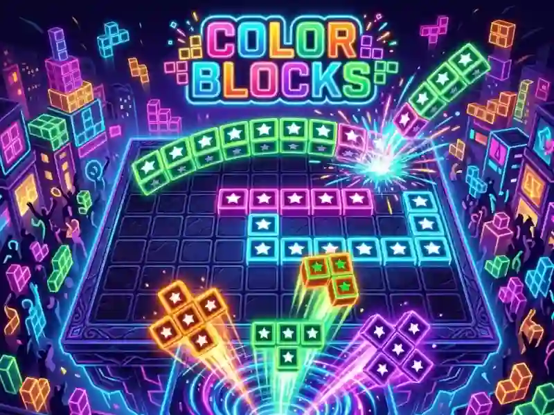 Jeu Color blocks en ligne