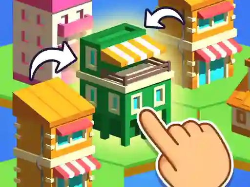 Jeu Crafty Town Merge City en ligne
