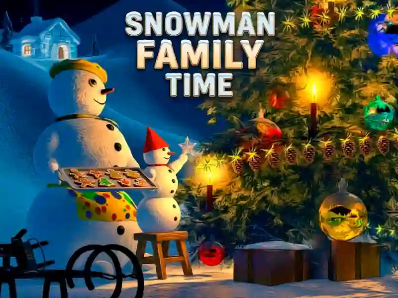 Jeu Snowman Family Time en ligne