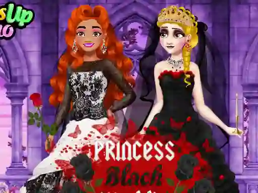 Jeu Princess Black Wedding Dress en ligne