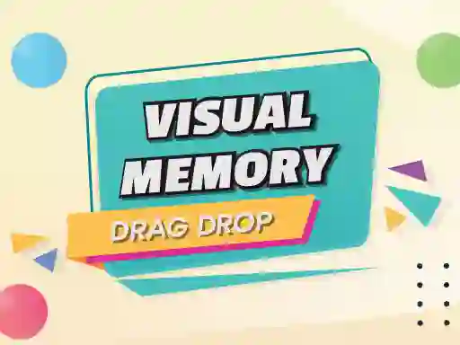 Jeu Visual Memory Drag Drop en ligne