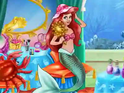 Jeu Mermaid Makeup Room en ligne