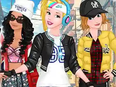 Jeu Princesses Sporty & Funky Day en ligne