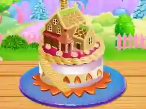 Jeu Doll House Cake Cooking en ligne