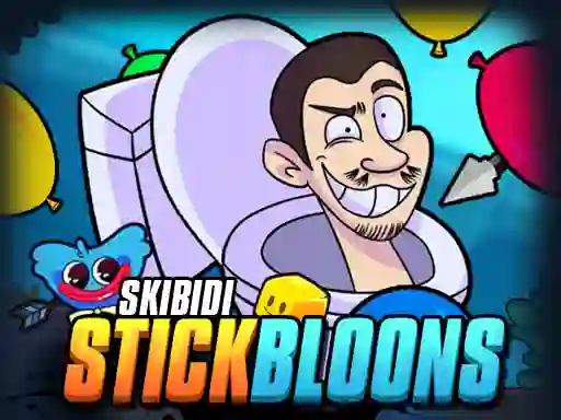 Jeu Skibidi Stick Bloons en ligne