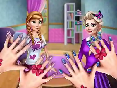 Jeu Princesses Nails Salon en ligne