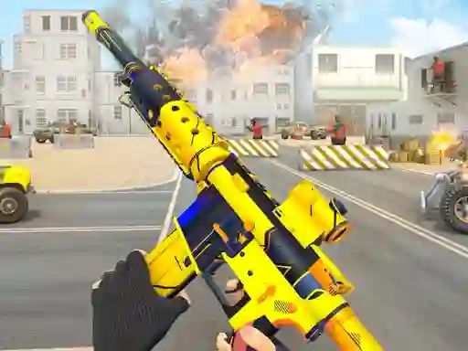 Jeu TPS Gun War Shooting Games 3D en ligne