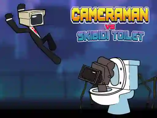 Jeu Cameraman vs Skibidi Toilet en ligne