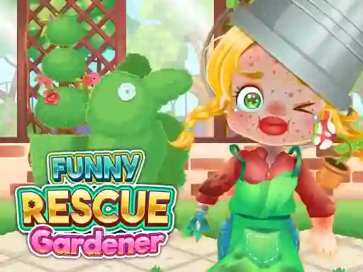 Jeu Funny Rescue Gardener en ligne