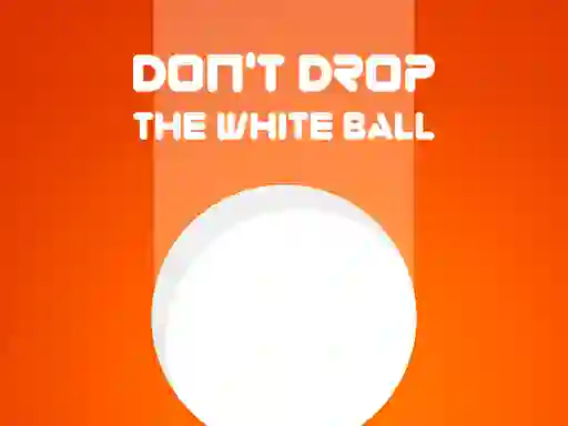 Jeu Don't Drop The White Ball en ligne