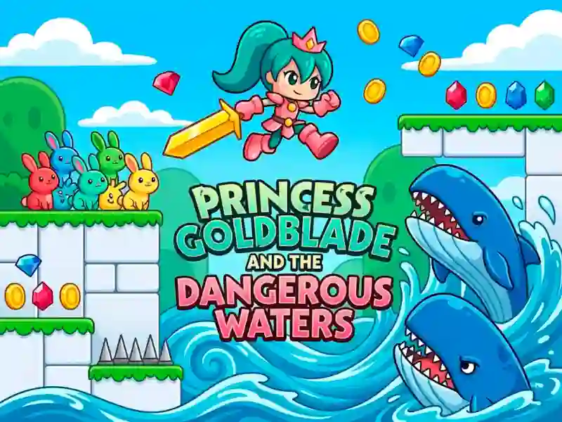 Jeu Princess Goldblade and the Dangerous Waters en ligne