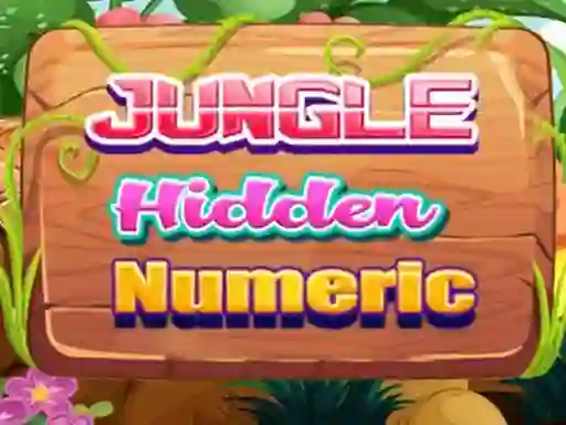 Jeu Jungle Hidden Numeric en ligne