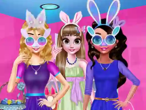 Jeu Funny Easter Girls en ligne