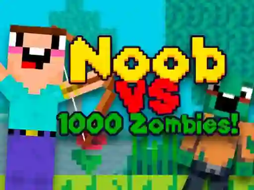 Jeu Noob vs 1000 Zombies en ligne
