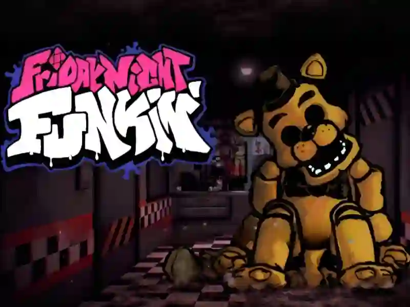 Jeu FNF vs FNAF Gold en ligne