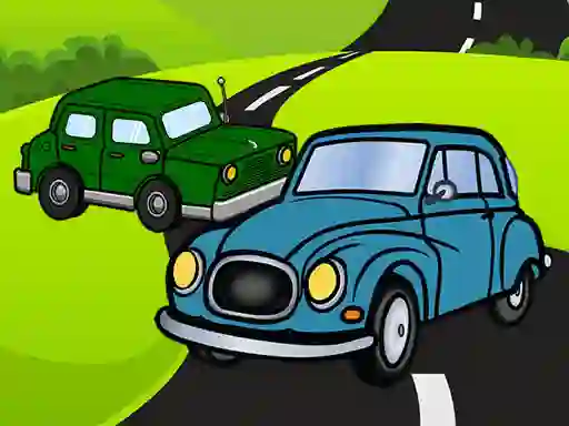 Jeu Cartoon Car Jigsaw en ligne