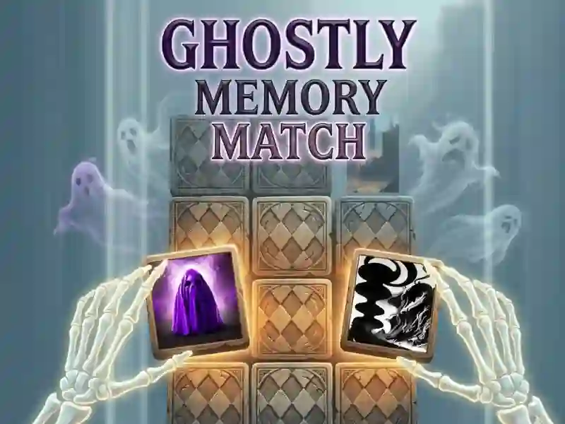 Jeu Ghosts Memory Match en ligne