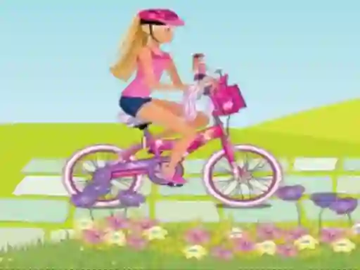 Jeu BARBIE RIDES A BIKE en ligne