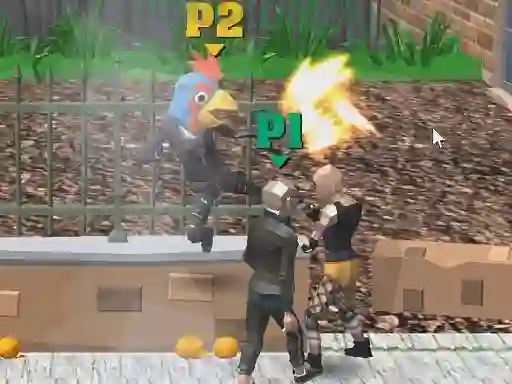 Jeu Double Street Fight en ligne