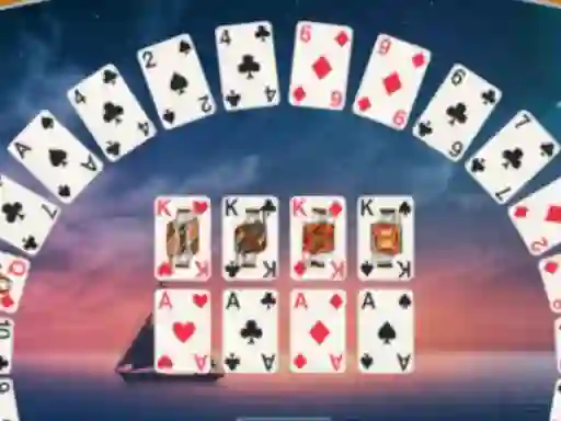 Jeu Crescent Solitaire en ligne