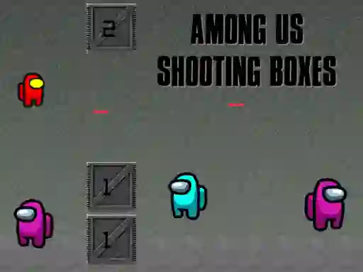 Jeu Among Us Shooting Boxes en ligne