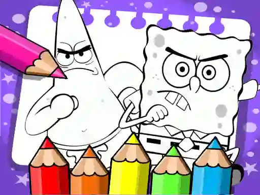 Jeu Sponge Bob Coloring Book en ligne
