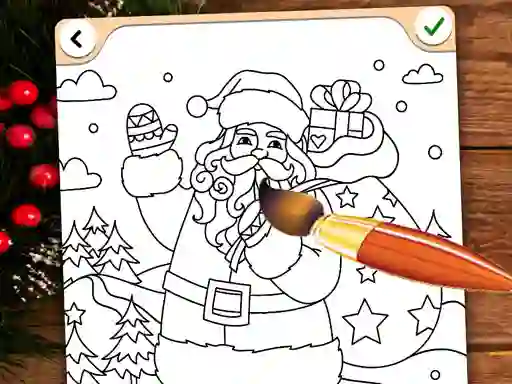 Jeu Christmas Coloring Game en ligne