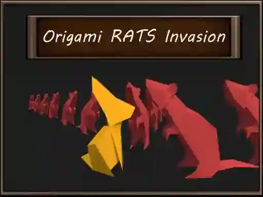 Jeu Origami Rats Invasion en ligne