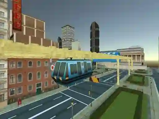 Jeu Sky Train Simulator: Elevated Train Driving en ligne