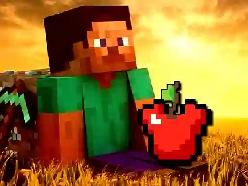 Jeu Mineblox Apple Shooter en ligne