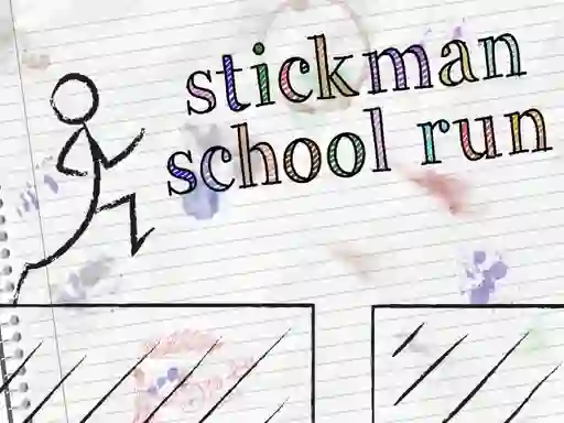 Jeu Stickman School Run en ligne
